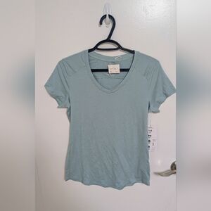 RBX Soft Blue V-Neck Short Sleeve Tee